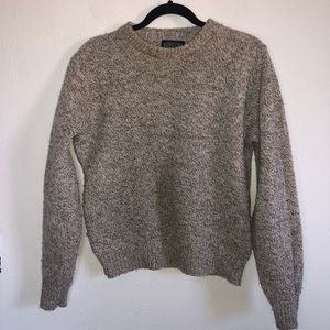 Lands’ End Wool Crewneck Sweater Medium